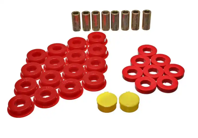 Energy Suspension 79-85 Mazda RX7 Red Rear Control Arm Bushing Set (ENG11.3104R)