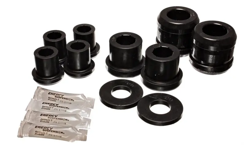Energy Suspension 04-07 Mazda RX8 Black Front Control Arm Bushing Set (ENG11.3107G)