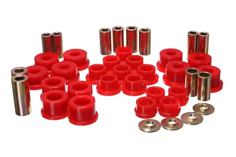 Energy Suspension 06-14 Mazda Miata Red Rear Control Arm Bushing Set (ENG11.3110R)