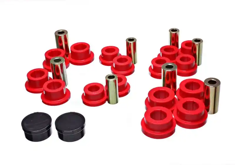 Energy Suspension 2016 Mazda Miata Red Front Control Arm Bushing Set (ENG11.3111R)
