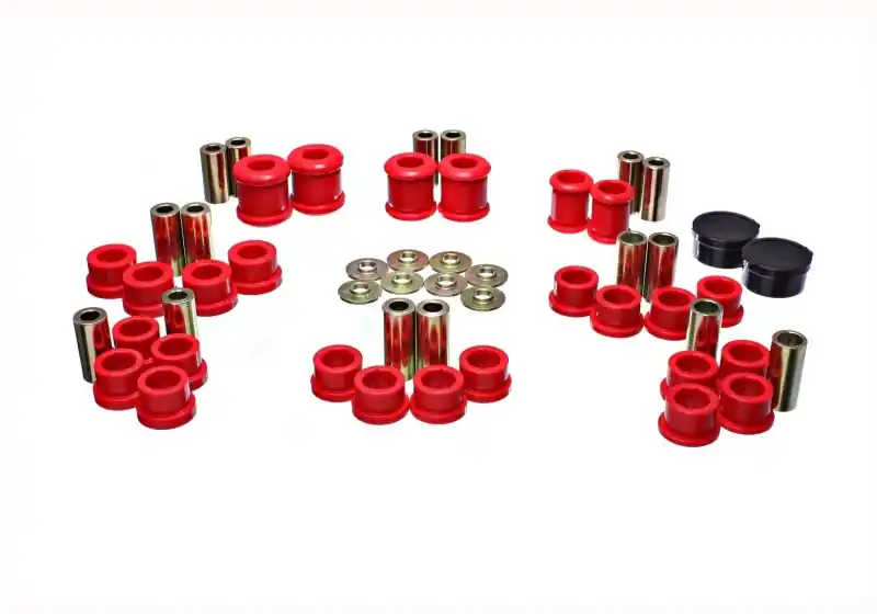 Energy Suspension 2016 Mazda Miata Red Rear Control Arm Bushing Set (ENG11.3112R)