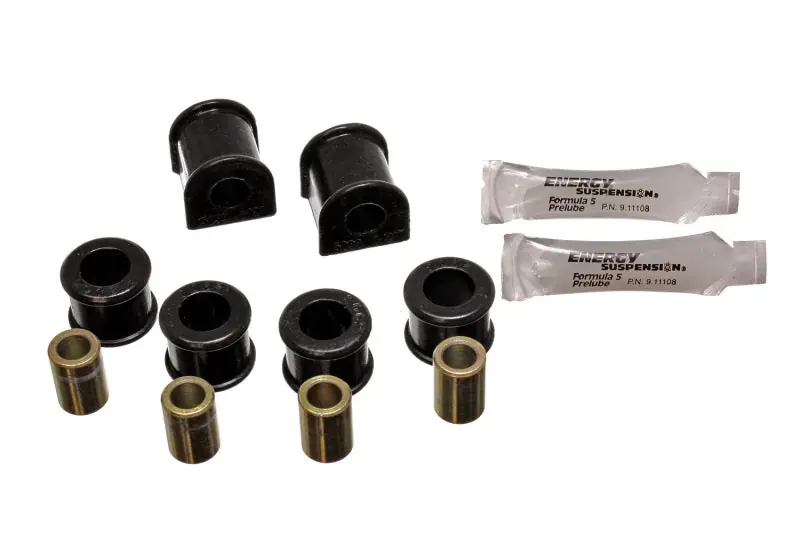 Energy Suspension 90-97 Mazda Miata Black 12.5mm Rear Sway Bar Bushings (includes Sway Bar End Link (ENG11.5103G)