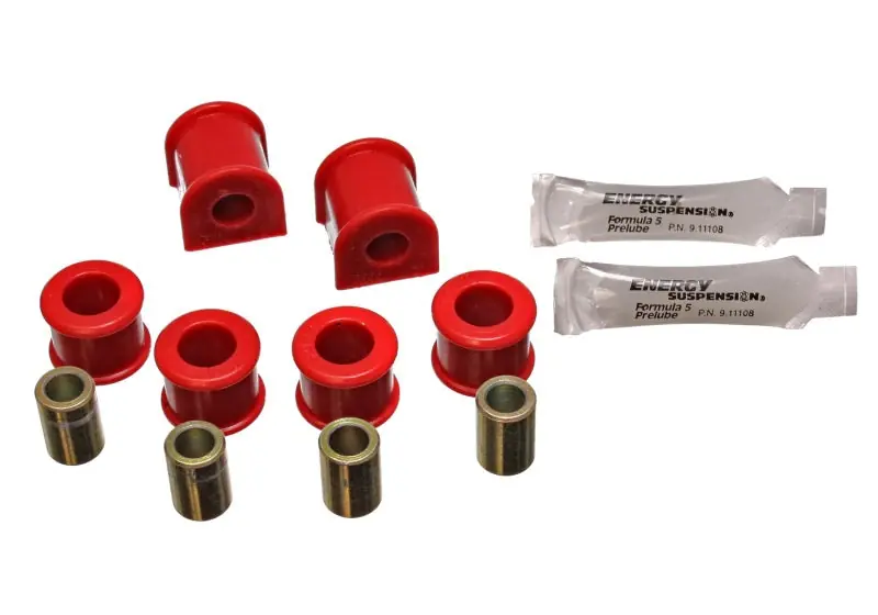 Energy Suspension 90-97 Mazda Miata Red 12.5mm Rear Sway Bar Bushings (includes Sway Bar End Link Bu (ENG11.5103R)