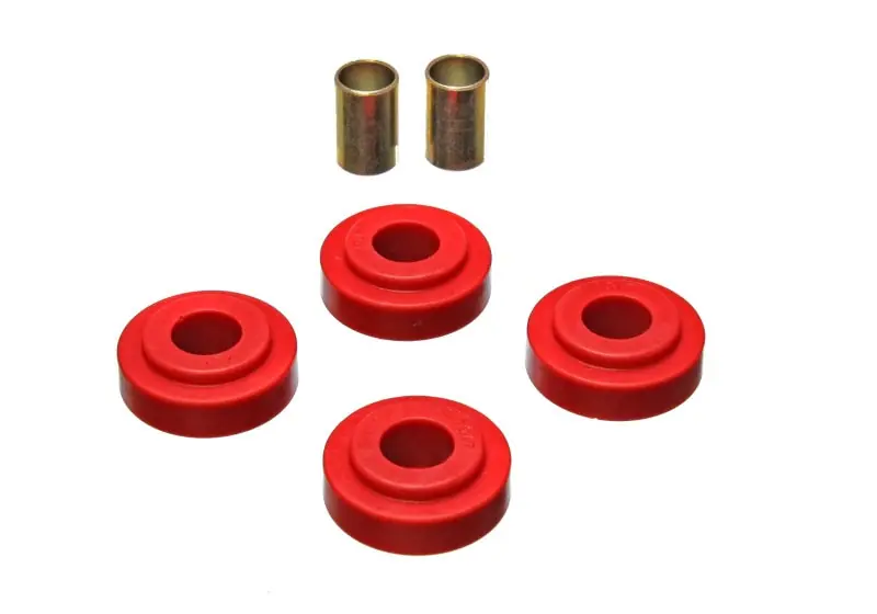 Energy Suspension 79-85 Mazda RX7 Red Front Strut Rod Bushing Set (ENG11.7101R)