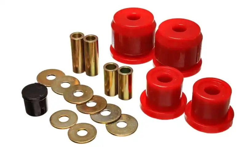 Energy Suspension 00-09 Honda S2000 Red Rear Differential Carrier Bushing Set (ENG16.1112R)