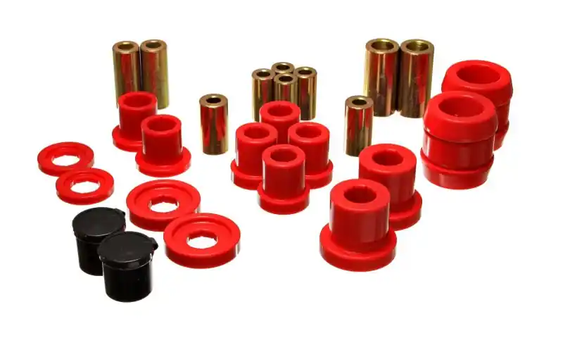 Energy Suspension 00-09 Honda S2000 Red Front End Control Arm Bushing Set (ENG16.3120R)