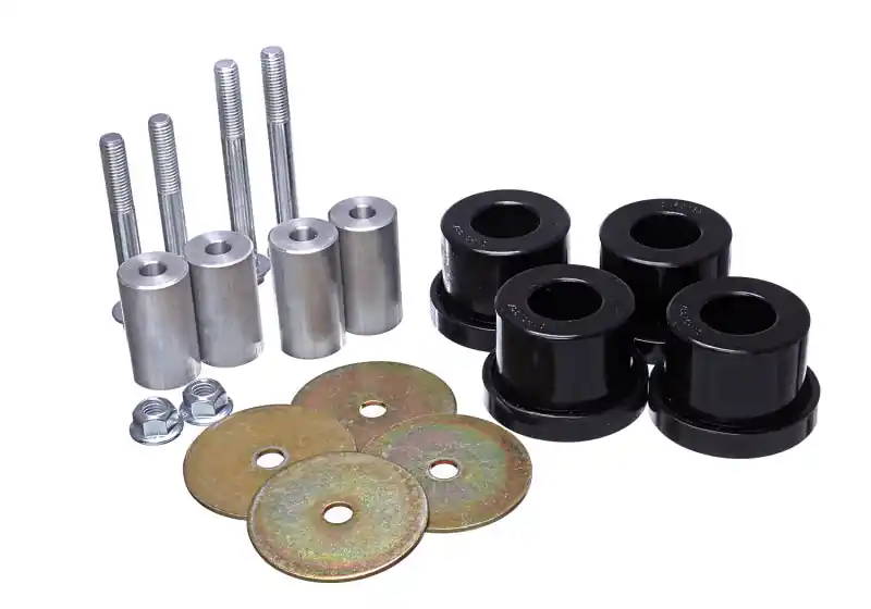 Energy Suspension 2015 Ford Mustang (Exc Cobra) Black Differential Mount Bushing Set (ENG4.1139G)