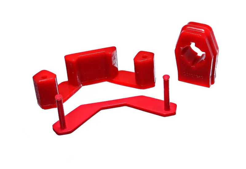 Energy Suspension 2015 Ford Mustang Manual Transmission Shifter Bushing Set - Red (ENG4.1141R)