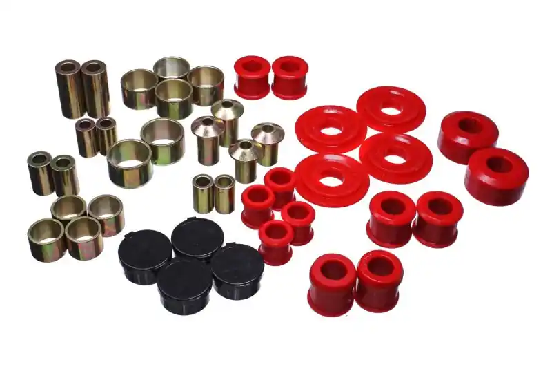 Energy Suspension 2015 Ford Mustang Rear Control Arm Bushing Set - Red (ENG4.3166R)