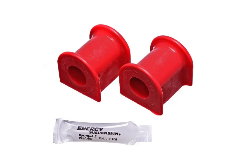 Energy Suspension 2015 Ford Mustang 22mm Rear Sway Bar Bushings - Red (ENG4.5198R)
