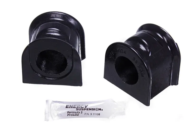 Energy Suspension 2015 Ford Mustang 33.3mm Front Sway Bar Bushings - Black (ENG4.5200G)