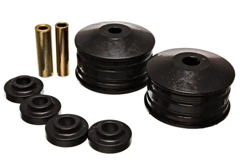 Energy Suspension 00-04 Mitsubishi Eclipse FWD (V6 engine only) Black Motor Mount Inserts (2 Torque (ENG5.1104G)