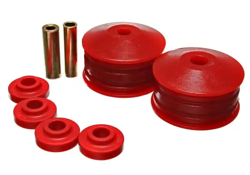 Energy Suspension 00-04 Mitsubishi Eclipse FWD (V6 engine only) Red Motor Mount Inserts (2 Torque Mo (ENG5.1104R)