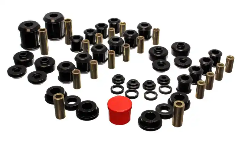 Energy Suspension 95-99 Mitsubishi Eclipse FWD/AWD Black Hyper-flex Master Bushing Set (ENG5.18107G)