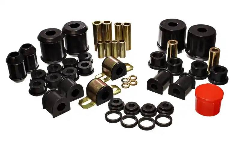 Energy Suspension 00-1/01 Mitsubishi Eclipse FWD Black Hyper-flex Master Bushing Set (ENG5.18110G)