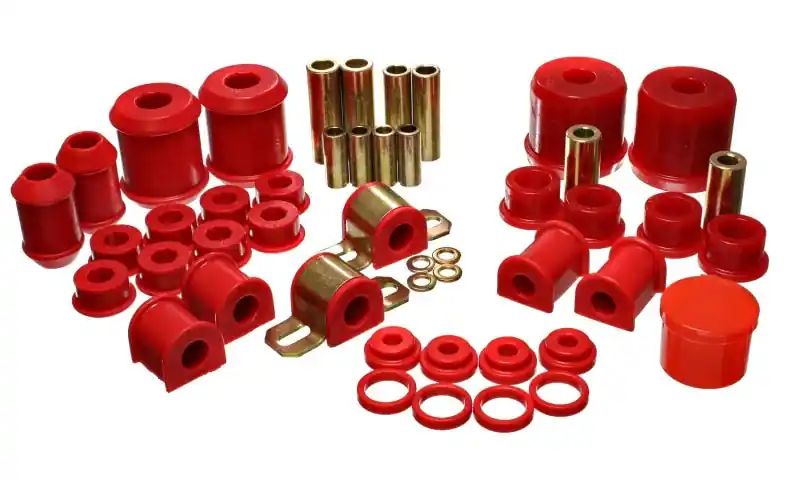 Energy Suspension 00-1/01 Mitsubishi Eclipse FWD Red Hyper-flex Master Bushing Set (ENG5.18110R)