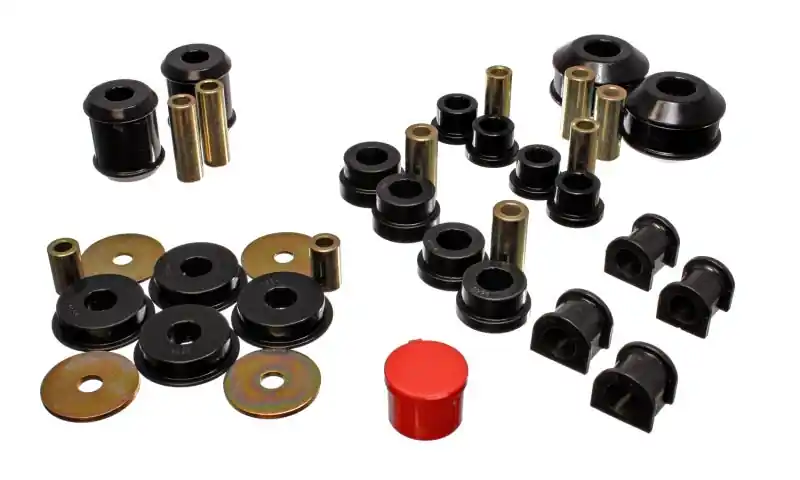 Energy Suspension 03-05 Mitsubishi Lancer EVO 8 Black Hyper-flex Master Bushing Set (ENG5.18115G)