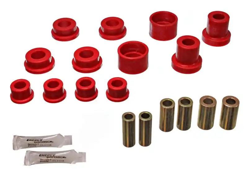 Energy Suspension 90-94 Mitsubishi Eclipse AWD Red Rear Control Arm Bushing Set (ENG5.3113R)