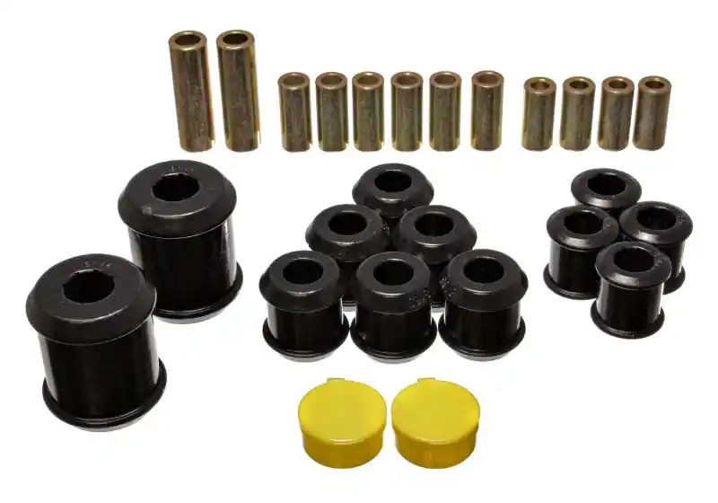 Energy Suspension 95-99 Mitsubishi Eclipse FWD/AWD Black Rear Control Arm Bushing Set (ENG5.3119G)