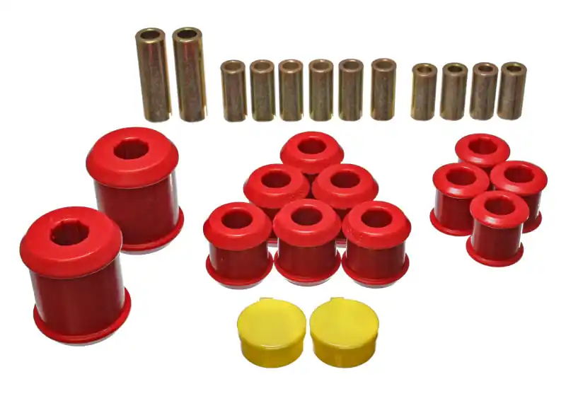 Energy Suspension 95-99 Mitsubishi Eclipse FWD/AWD Red Rear Control Arm Bushing Set (ENG5.3119R)