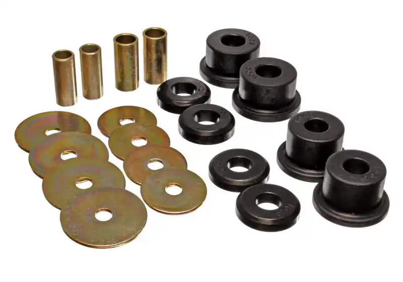 Energy Suspension 90-94 Mitsubishi Eclipse FWD Black Sub-Frame Bushing Set (ENG5.4103G)