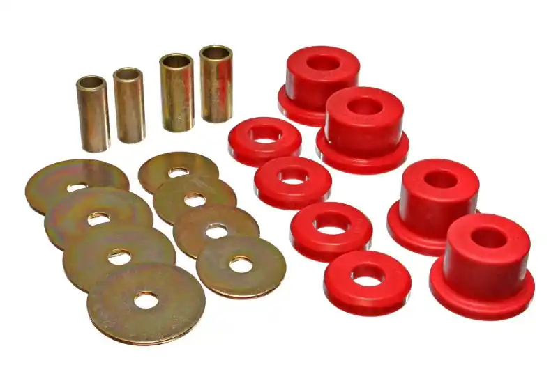 Energy Suspension 90-94 Mitsubishi Eclipse FWD Red Sub-Frame Bushing Set (ENG5.4103R)