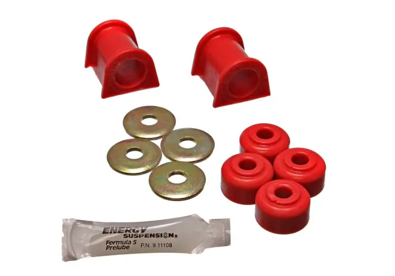 Energy Suspension 90-94 Mitsubishi Eclipse AWD Red 20mm Front Sway Bar Bushings (Sway bar end link b (ENG5.5106R)