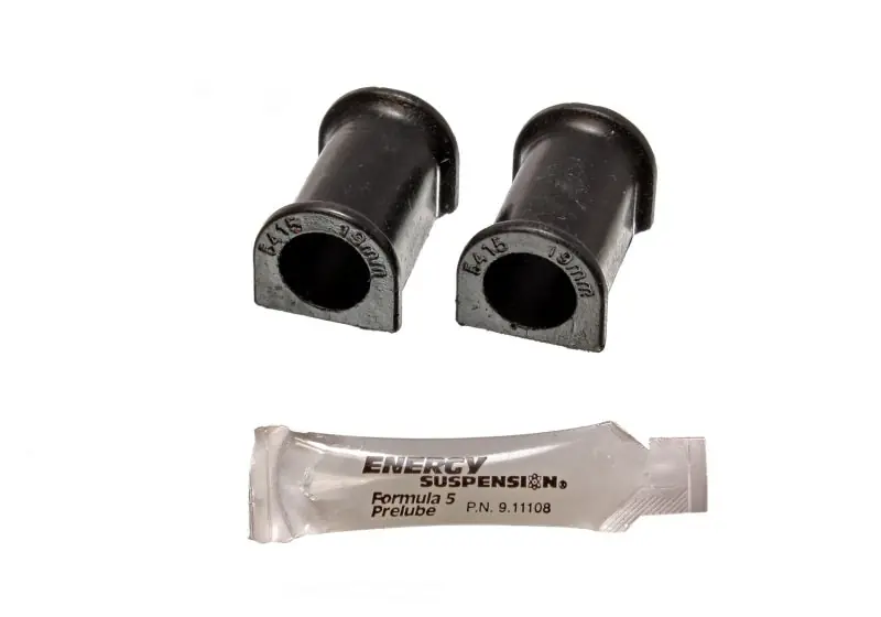 Energy Suspension 95-99 Mitsubishi Eclipse FWD/AWD Black 19mm Front Sway Bar Bushings (ENG5.5130G)