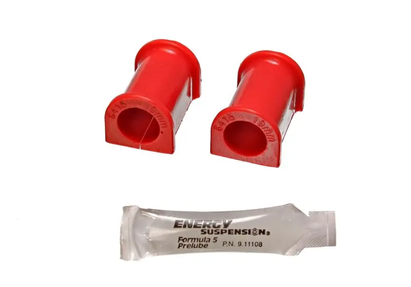 Energy Suspension 95-99 Mitsubishi Eclipse FWD/AWD Red 18mm Front Sway Bar Bushings (ENG5.5132R)