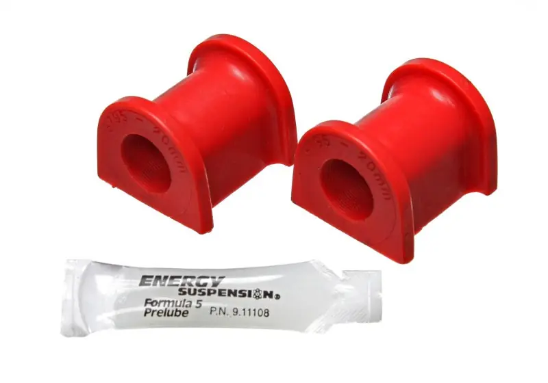 Energy Suspension 06-07 Mitsubishi Eclipse FWD Red 21mm Rear Sway Bar Bushing Set (ENG5.5162R)