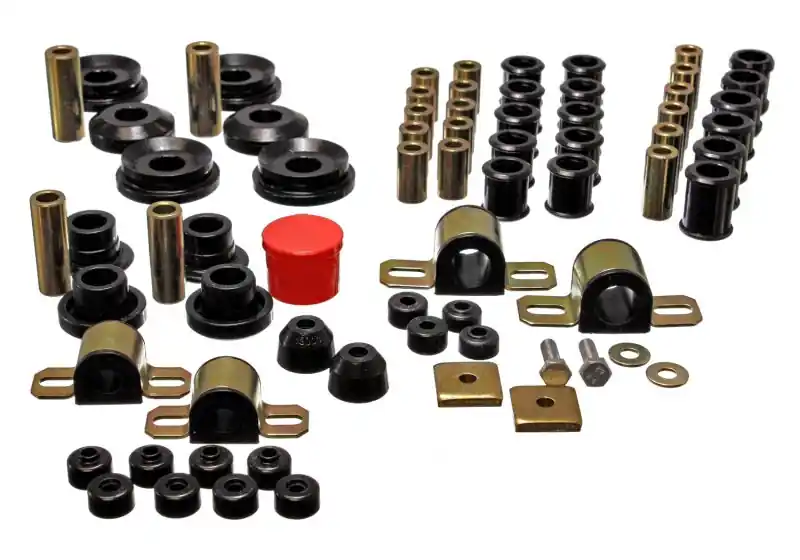 Energy Suspension 95-98 Nissan 240SX (S14) Black Hyper-Flex Master Bushing Set (ENG7.18107G)