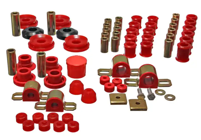 Energy Suspension 95-98 Nissan 240SX (S14) Red Hyper-Flex Master Bushing Set (ENG7.18107R)