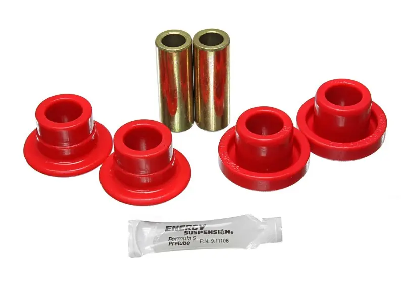 Energy Suspension 95-98 Nissan 240SX (S14) / 90-96 300ZX Red Front Control Arm Bushing Set (Must reu (ENG7.3108R)