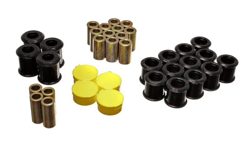 Energy Suspension 89-94 Nissan 240SX (S13) Black Rear Control Arm Bushing Set (ENG7.3115G)