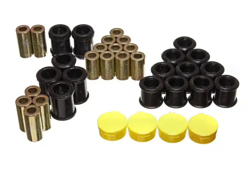 Energy Suspension 95-98 Nissan 240SX (S14) Black Rear Control Arm Bushing Set (Must reuse existing o (ENG7.3119G)