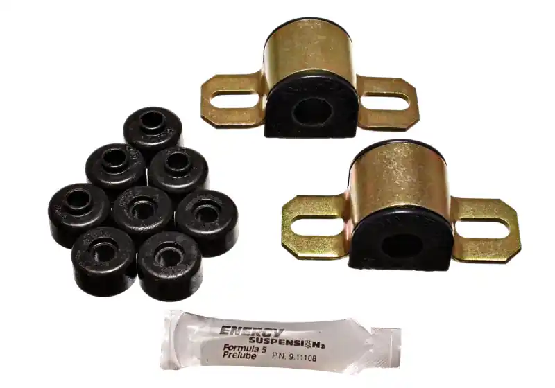 Energy Suspension 95-98 Nissan 240SX (S14) Black 16mm Rear Sway Bar Frame Bushings (Sway bar end lin (ENG7.5113G)