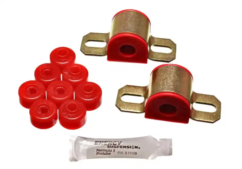 Energy Suspension 95-98 Nissan 240SX (S14) Red 16mm Rear Sway Bar Frame Bushings (Sway bar end link (ENG7.5113R)