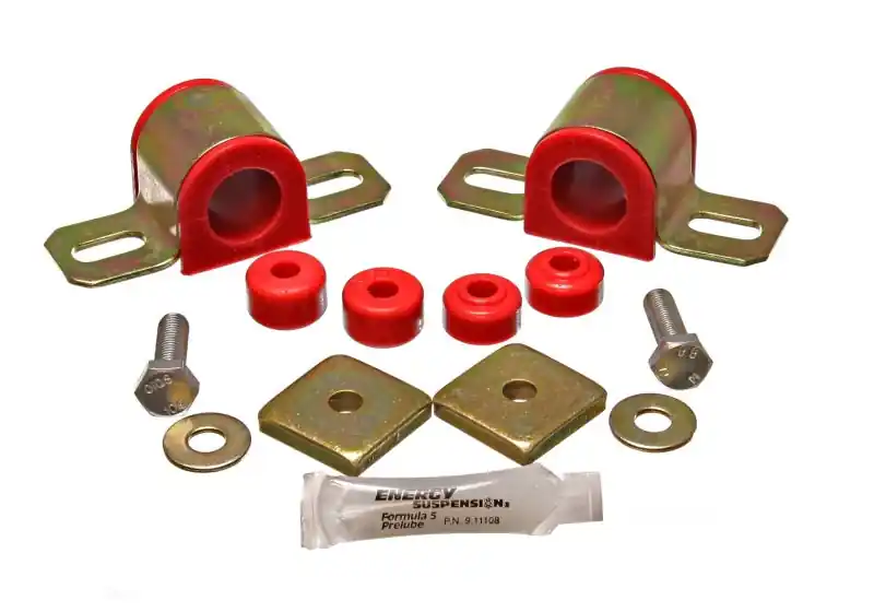 Energy Suspension 95-98 Nissan 240SX (S14) Red 27mm Front Sway Bar Frame Bushings (Sway bar end link (ENG7.5114R)