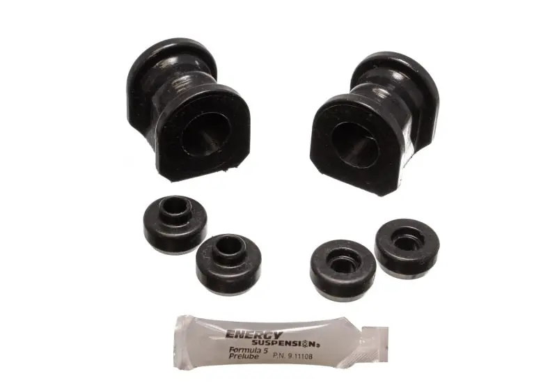 Energy Suspension 89-94 Nissan 240SX (S13) Black 25mm Front Sway Bar Bushing Set (ENG7.5123G)
