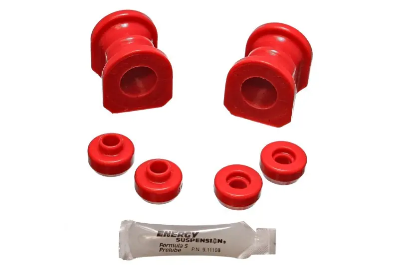 Energy Suspension 89-94 Nissan 240SX (S13) Red 25mm Front Sway Bar Bushing Set (ENG7.5123R)