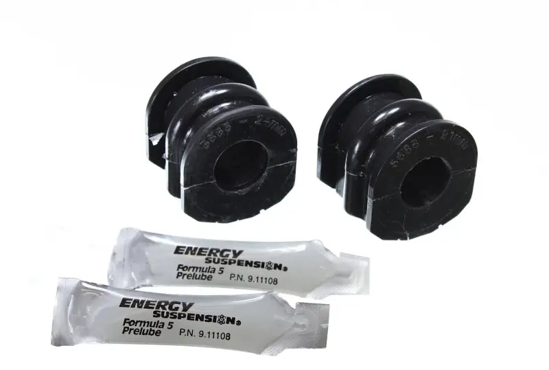 Energy Suspension 03-07 Infiniti G-35 Coupe RWD / 02-09 350Z Black 21mm Rear Sway Bar Frame Bushings (ENG7.5127G)