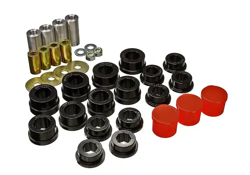 Energy Suspension 93-98 Toyota Supra Front Control Arm Bushing Set - Black (ENG8.3135G)