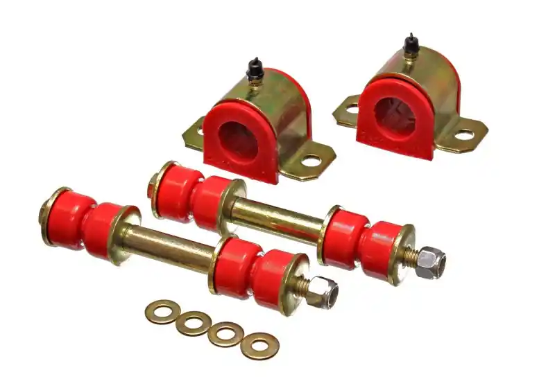 Energy Suspension 93-98 Toyota Supra Red 22mm Rear Sway Bar Frame Bushings (ENG8.5122R)