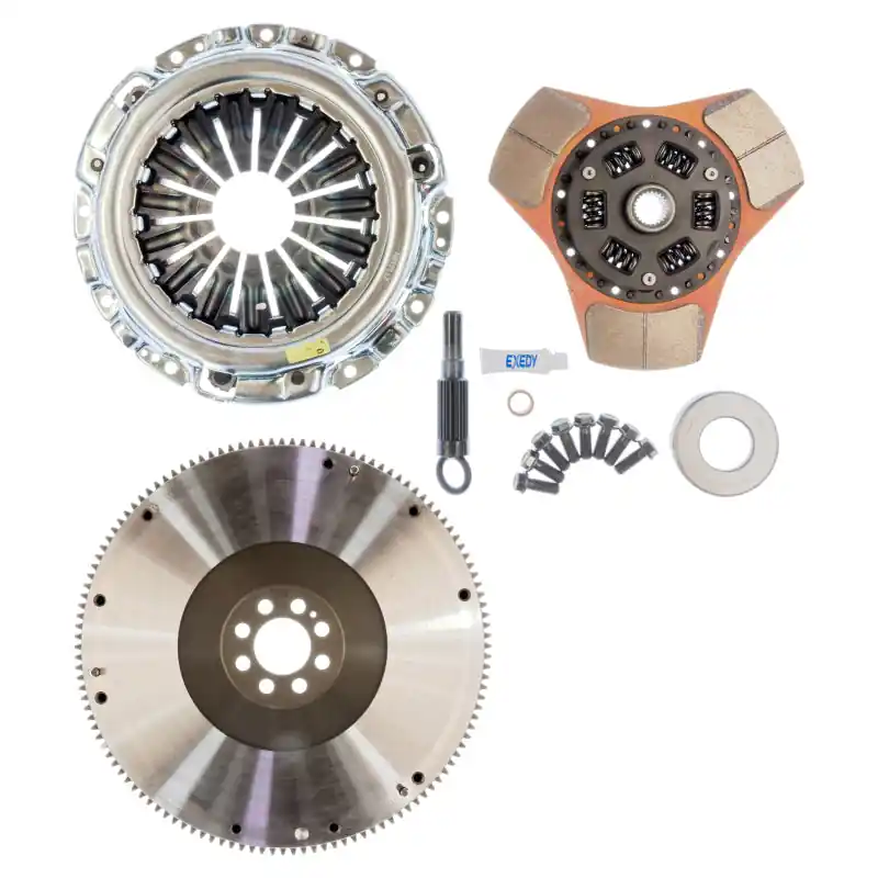 Exedy 2003-2007 Infiniti G35 V6 Stage 2 Cerametallic Clutch Thick Disc Includes NF04 Flywheel (EXE06952FW)
