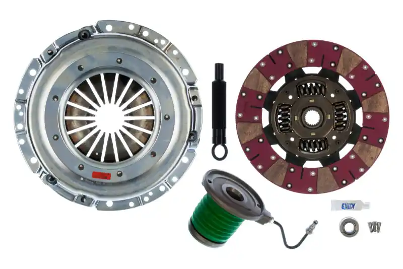 Exedy 2011-2016 Ford Mustang V8 Stage 2 Cerametallic Clutch Cushion Button Disc Inc Slave (EXE07959CSC)