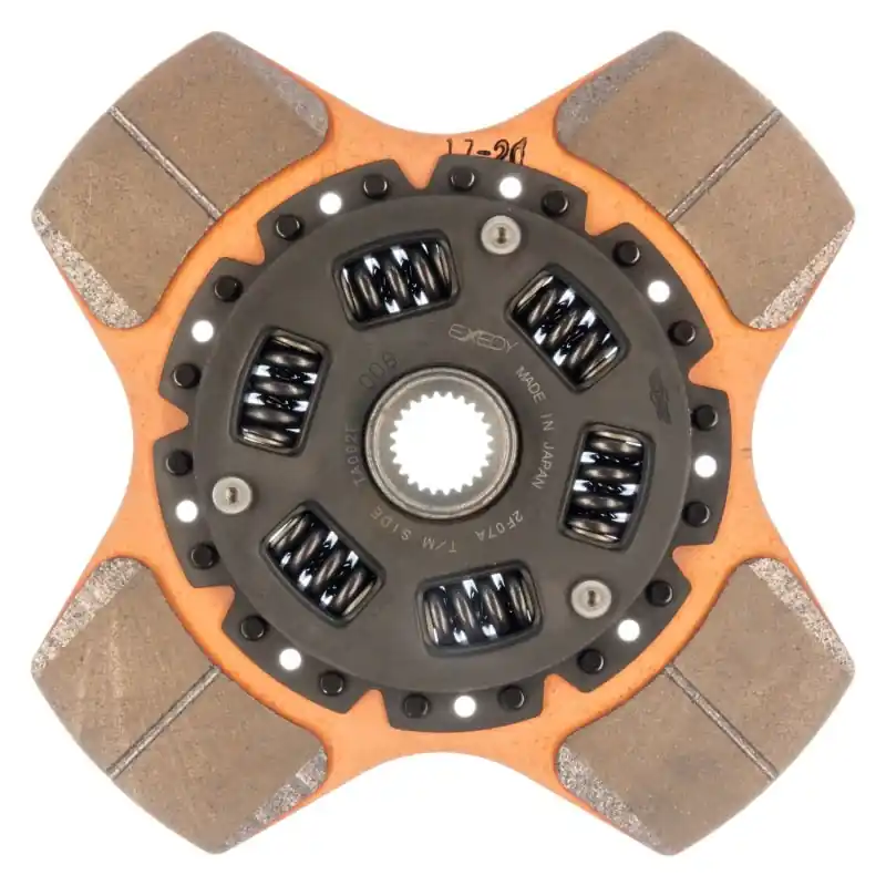Exedy 2004-2011 Subaru WRX STI H4 Stage 2 Cerametallic 4 Puck Disc Fits 15951HDP4 (EXEFD12T1)