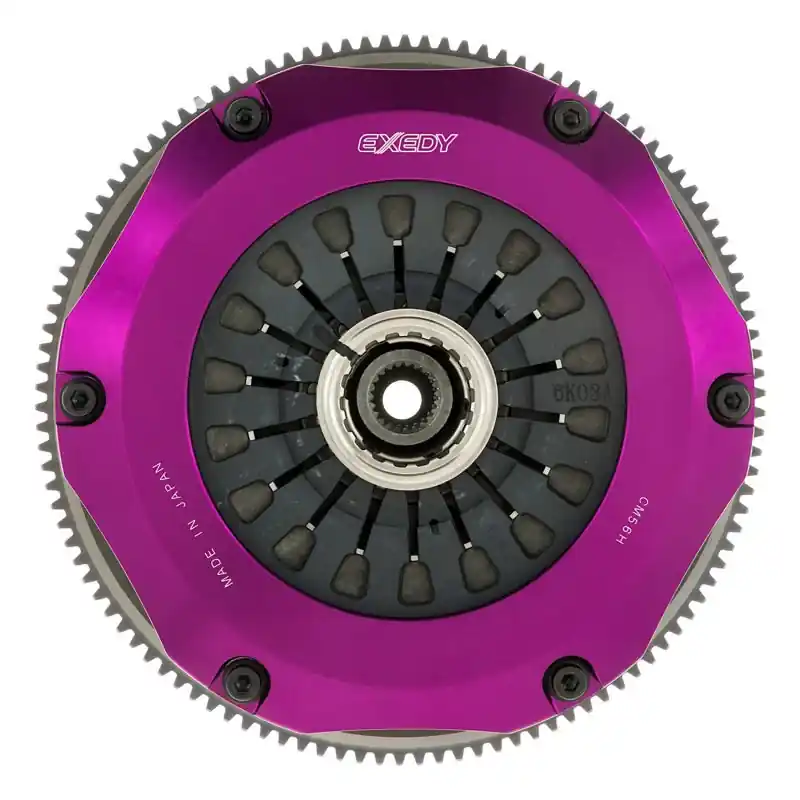 Exedy 96-06 Mitsubishi Lancer Evo (Gen 4-7) Hyper Twin Cerametallic Clutch Rigid Disc Pull Type (EXEMM022HR)