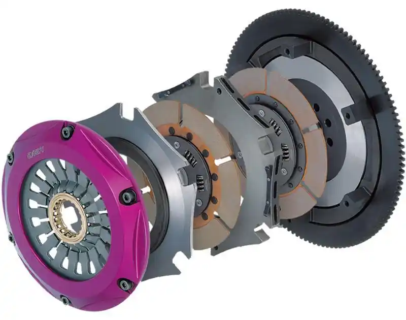 Exedy 2003-2007 Infiniti G35 V6 Hyper Twin Cerametallic Clutch Sprung Center Disc Push Type Cover (EXENM072SD)
