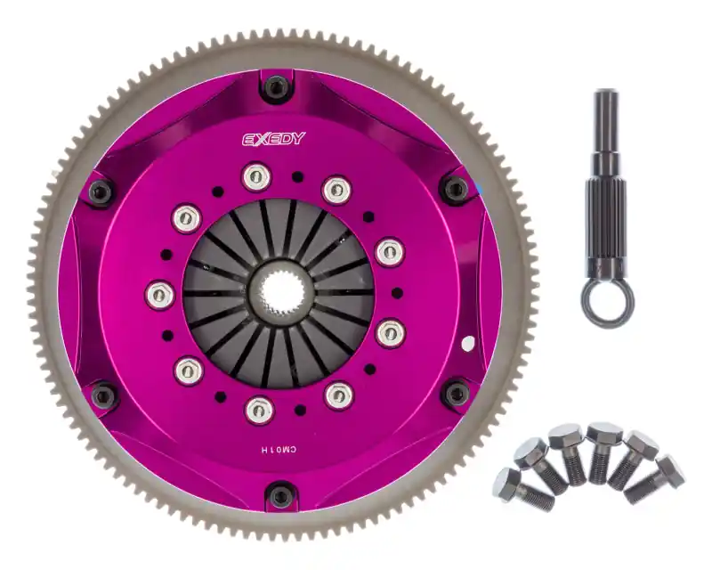 Exedy 1989-1998 Nissan 240SX L4 Hyper Twin Cerametallic Clutch Sprung Center Disc Push Type Cover (EXENM092SD)
