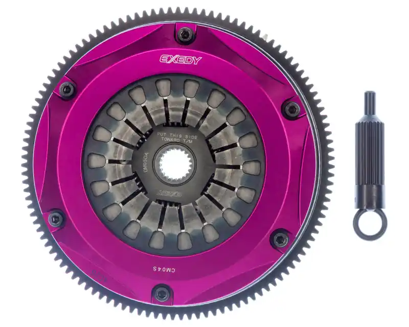 Exedy 1991-1992 Toyota Supra Hyper Twin Cerametallic Clutch Sprung Center Disc Pull Type Cover (EXETM032SD)